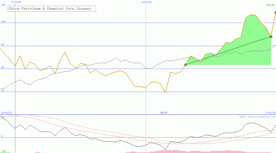 China Petroleum & Chemical Corp Sinopec