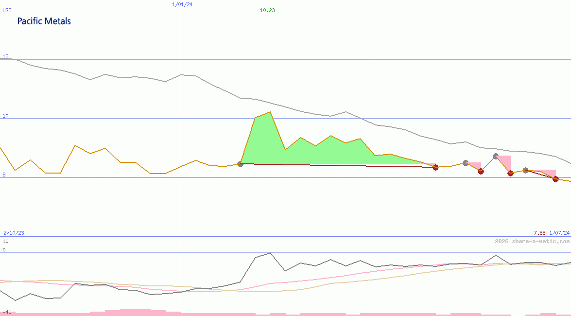Pacific Metals Co Ltd
