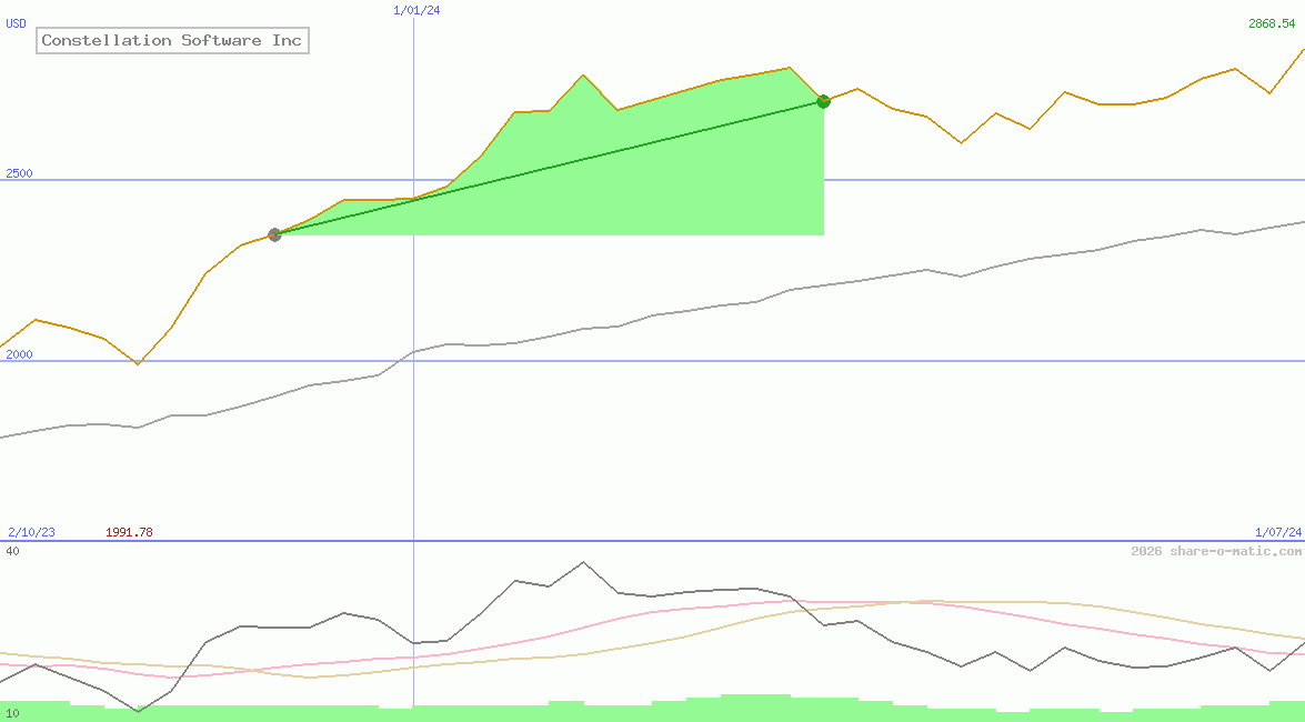 Constellation Software Inc